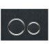 Geberit Sigma21 Dual Flush Plate - Mustang Slate / Chrome (115.884.JM.1) - thumbnail image 1