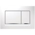 Geberit Sigma30 dual flush plate - white/bright chrome (115.883.KJ.1) - thumbnail image 1