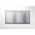 Geberit Sigma30 dual flush plate - white/matt chrome (115.883.KL.1) - thumbnail image 1