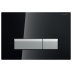 Geberit Sigma40 dual flush plate - black glass (242.601.SJ.1) - thumbnail image 1