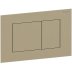 Geberit Sigma40 Dual Flush Plate - Square - Brushed Brass (115.629.QF.1) - thumbnail image 1