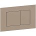 Geberit Sigma40 Dual Flush Plate - Square - Brushed Red Gold (115.629.QB.1) - thumbnail image 1