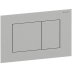 Geberit Sigma40 Dual Flush Plate - Square - Brushed Stainless Steel (115.629.FW.1) - thumbnail image 1