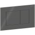 Geberit Sigma40 Dual Flush Plate - Square - Lava Glass (115.629.JK.1) - thumbnail image 1