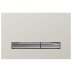 Geberit Sigma50 Dual Flush Plate - Chrome / Sand Grey (115.788.JL.2) - thumbnail image 1
