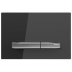 Geberit Sigma50 Dual Flush Plate - Chrome / Smoked Glass (115.788.SD.2) - thumbnail image 1