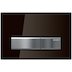 Geberit Sigma50 Dual Flush Plate - Amber Glass (115.788.SQ.5) - thumbnail image 1