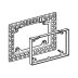 Geberit Sigma60 installation frame (242.582.00.1) - thumbnail image 1