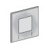 Geberit Tango pneumatic urinal flush plate - chrome (241.914.21.1) - thumbnail image 1