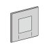 Geberit Tango pneumatic urinal flush plate - matt chrome (241.914.46.1) - thumbnail image 1