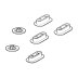 Geberit Toilet Seat Buffers (244.304.00.1) - thumbnail image 1