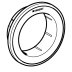 Geberit Type 10 furniture actuator collar - white/chrome (242.964.KJ.1) - thumbnail image 1