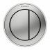 Geberit Type 10 pneumatic dual flush plate button - stainless steel (116.057.SN.1) - thumbnail image 1