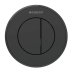 Geberit Type 10 Pneumatic Dual Flush Button - Black (116.055.16.1) - thumbnail image 1
