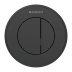 Geberit Type 10 Pneumatic Dual Flush Button - Matt Black (116.055.DW.1) - thumbnail image 1