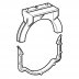 Geberit waste support bracket (240.540.00.1) - thumbnail image 1