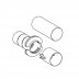 Geberit WC cable actuation installation set (242.405.00.1) - thumbnail image 1