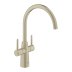 Grohe Ambi Two handle Sink Mixer 1/2″ - Brushed Nickel (30189EN0) - thumbnail image 1