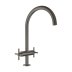 Grohe Atrio Two Handle Sink Mixer 1/2" - Brushed Hard Graphite (30362AL0) - thumbnail image 1