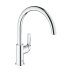 Grohe BauCurve Single Lever Sink Mixer - Chrome (31536000) - thumbnail image 1