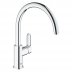 Grohe Bauedge single lever sink mixer - chrome (31367000) - thumbnail image 1