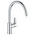 Grohe BauEdge Single Lever Sink Mixer Tap- Chrome (31367001) - thumbnail image 1