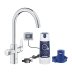 Grohe Blue Pure BauCurve Starter Kit with S-Size Filter (30581000) - thumbnail image 1