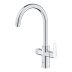 Grohe Blue Pure BauCurve Filter Tap - C-Spout - Chrome (30580000) - thumbnail image 1