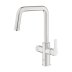 Grohe Blue Pure Start Filter Tap - U-Spout - Supersteel (30595DC0) - thumbnail image 1
