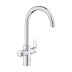 GROHE Blue Pure StartCurve Filter Tap - C-Spout - Chrome (30592000) - thumbnail image 1