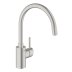 Grohe Concetto Pull Out Kitchen Tap 1/2" - Supersteel (32663DC1) - thumbnail image 1