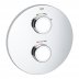 Grohe escutcheon face plate - chrome (47810000) - thumbnail image 1