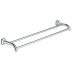 Grohe Essentials Authentic Double Towel Rail - Chrome (40654001) - thumbnail image 1