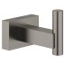 Grohe Essentials Cube Robe Hook - Brushed Hard Graphite (40511AL1) - thumbnail image 1