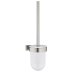 Grohe Essentials Cube Toilet Brush Set - Supersteel (40513DC1) - thumbnail image 1