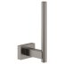 Grohe Essentials Cube Toilet Paper Holder - Brushed Hard Graphite (40623AL1) - thumbnail image 1