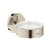 Grohe Essentials Glass/Soap Dish Holder - Polished Nickel (40369BE1) - thumbnail image 1