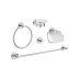 Grohe Essentials Master Bathroom Accessories Set 5-in-1 - Chrome (40344001) - thumbnail image 1