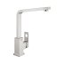Grohe Eurocube Single Lever Sink Mixer - Supersteel (31255DC0) - thumbnail image 1