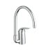 Grohe Euroeco Single Lever Sink Mixer - Chrome (32752000) - thumbnail image 1