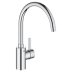 Grohe Eurosmart Cosmopolitan Single Lever Sink Mixer Tap - Chrome (32843002) - thumbnail image 1