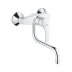 Grohe Eurosmart Wall Mounted Single Lever Sink Mixer - Chrome (31391002) - thumbnail image 1