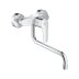 Grohe Eurosmart Wall Mounted Single Lever Sink Mixer - Chrome (32224003) - thumbnail image 1