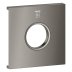 Grohe Grohtherm Aqua Tiles Exchangeable Metal Plate & Symbol - Head Shower 1 - Brushed Hard Graphite (106887AL00) - thumbnail image 1