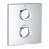 Grohe Grotherm escutcheon - single outlet - chrome (47829000) - thumbnail image 1