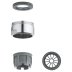 Grohe jet flow regulator (46162000) - thumbnail image 1