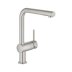 Grohe Minta Single Lever Sink Mixer - Supersteel (30274DC0) - thumbnail image 1