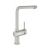 Grohe Minta Single Lever Sink Mixer - Supersteel (31375DC0) - thumbnail image 1