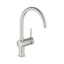 Grohe Minta Single Lever Sink Mixer - Supersteel (32917DC0) - thumbnail image 1