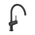 Grohe Minta Single Lever Sink Mixer - Velvet Black (32917KS0) - thumbnail image 1